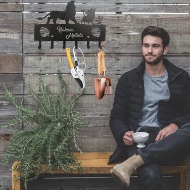 Стійка для ключів 12 дюймів маленька стійка для ключів гачок з нержавіючої сталі стійка для ключів сучасна дошка для ключів ключни