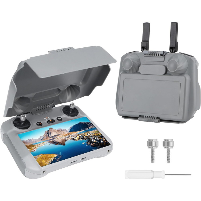 Чохол для контролера FPVtosky RC 2 для DJI Mini 4 Pro, чохол для джойстиків DJI RC 2 для аксесуарів DJI Ari 3, захисна накладка на екран контролера дрона Dji Mini 4 Pro, стандартні аксесуари DJI Mini 4 Pro