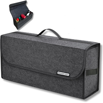 Організатор для багажника Freddy Складаний та надзвичайно міцний, нековзний на липучках - Практичні автомобільні гаджети та автоак