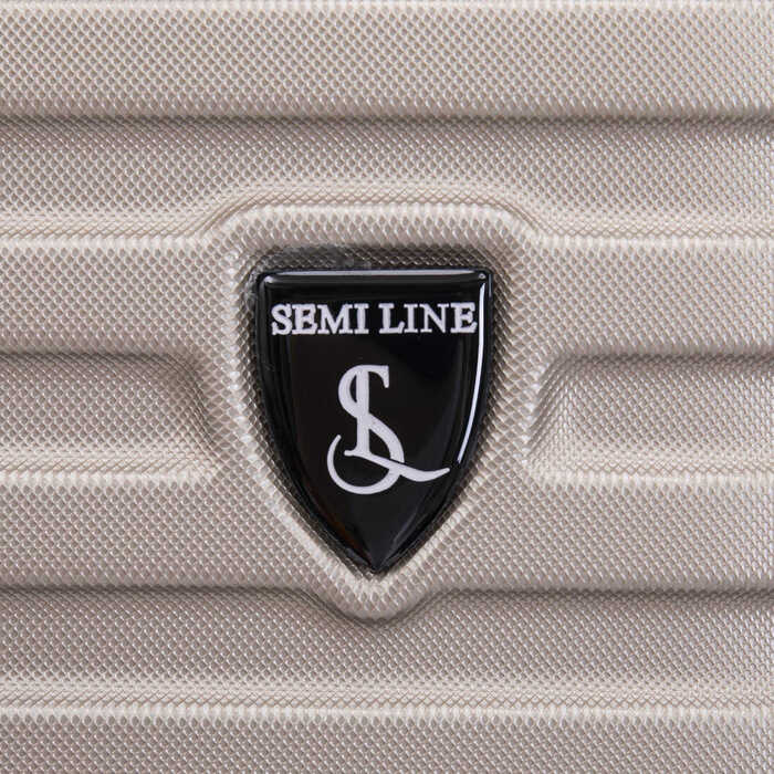 Валіза Semi Line 20' (S) Champagne (T5864-1)