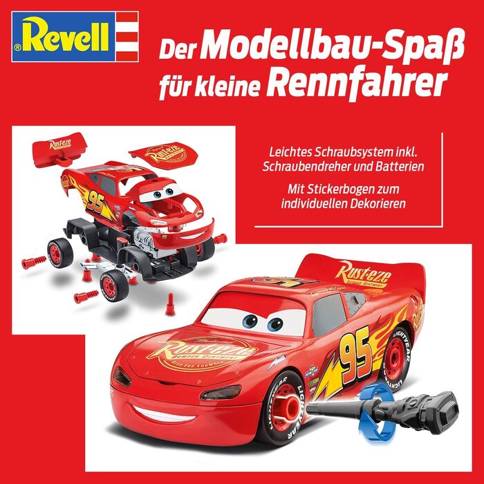 Модель автомобіля Disney Cars, одинарна, червона, 00920
