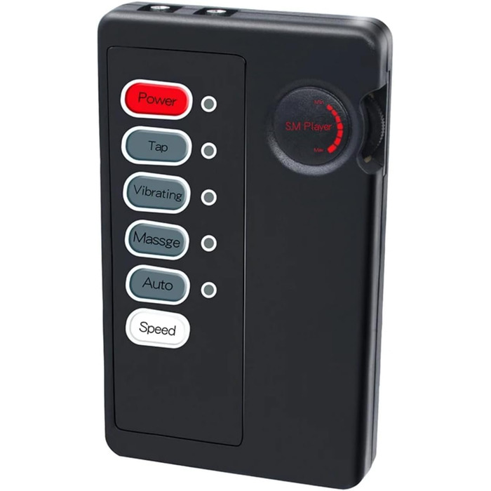 Електростимулятор JCBDTXTY для еротичних ігор, з подвійним виходом