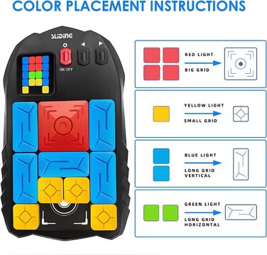 Із понад 500 рівнями, електронною портативною грою, складними головоломками, навчальними і навчальними іграшками для дітей і дорос