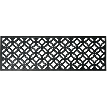 Сходи Rubber-Cal Azteca для внутрішнього та зовнішнього використання, гумові, 24 x 75 см, чорні, 6 шт. , 9,75 на 29,75 дюймів