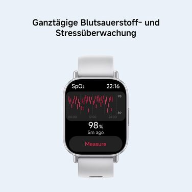 Розумний годинник Xiaomi Redmi Watch 5 Active, 2.0-дюймовий РК-дисплей, 18-денний час роботи від батареї, понад 140 спортивних режимів, відстеження серцевого ритму та SPO, водонепроникність 5 атм, Bluetooth-дзвінки, фітнес-трекер, моніторинг сну Redmi Wat