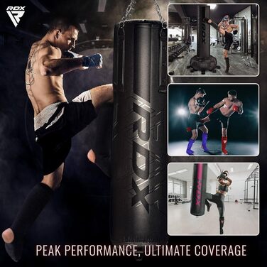 Щитки для гомілок RDX hyp-SIB чоловічі, розмір L, чорні