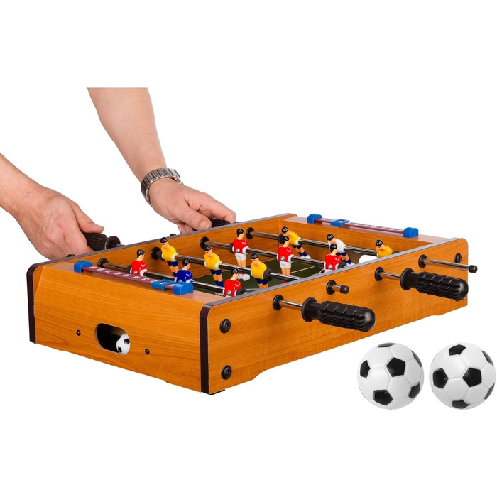 Міні-настільний футбол GAMES PLANET Mini Kicker Dundee – світле дерево