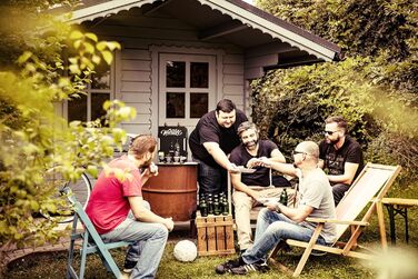 Гриль SEVERIN Raclette з натуральним каменем гриля та пластиною для гриля, раклет з антипригарною пластиною для гриля та 8 сковородами, настільний гриль на 8 осіб, макс. 1300 Вт, чорний, поворотний регулятор RG 2371 з індикатором