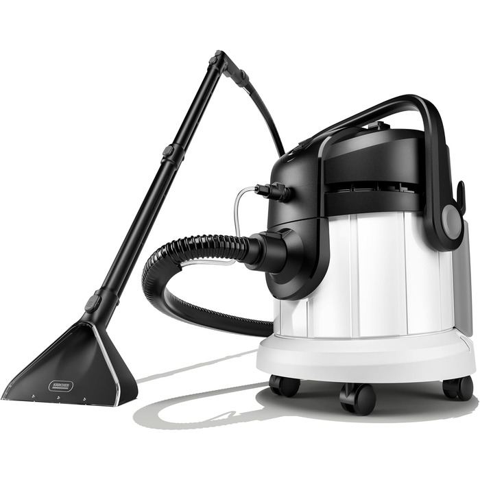 Миючий пилосос Krcher SE 4 Plus (гнучкий шланг 2-в-1), радіус дії 8 м, 1000 Вт, бак для чистої/брудної води 4 л, 1.081-170.0, біли