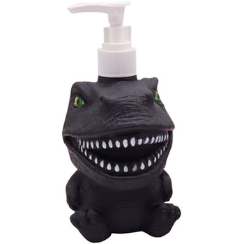 Рідкий мильний насос для рук Dinosaur Panda Soap Pump Cool Kids Шампунь для душу Дозатор гелю для душу Підходить для ванних кімнат, кухонних стільниць, аксесуарів для ванних кімнат 300 мл (Динозавр)