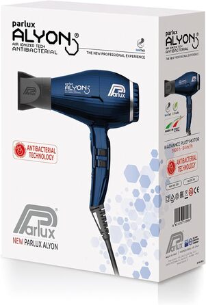 Фен Parlux Alyon Ionic Nachtblau, темно-синій, S462001AN