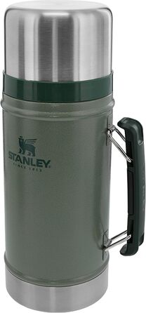 Термоконтейнер для їжі Stanley Classic Legendary - Зберігає температуру гарячою 20 годин або холодною 24 години - Підігрівач їжі з нержавіючої сталі - Без бісфенолу А - Можна мити в посудомийній машині