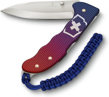 Швейцарський кишеньковий ніж Victorinox Hunter Evoke Alox, складаний ніж для активного відпочинку, 5 функцій, в т.ч. лезо 10 см і