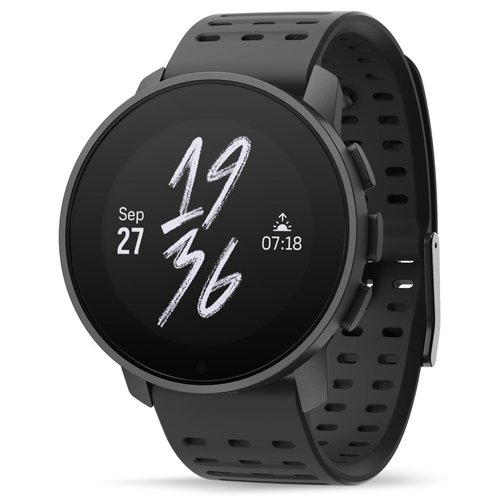 Мультиспортивний годинник SUUNTO 9 Peak Pro - міцний смарт-годинник для активного відпочинку, екран із сапфірового скла та водонепроникність 100 м, легкий та тонкий, точний GPS, тривалий час роботи від батареї, пульсометр на зап&39ястку, чорний 9 Peak Pro