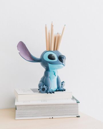 Тримач для олівців Grupo Erik Walt Disney Desk Organizer - Тримач для олівців Lilo and Stitch Figure - Настільні аксесуари Disney Merchandise - Органайзер для ручок Diseny Merch