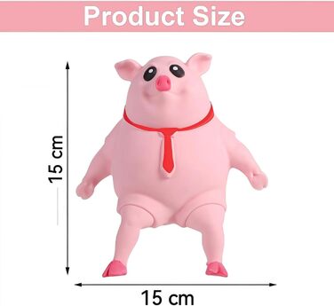XIKTTK Anti Stress Pig Squeeze Toy, Toy Pig, Stress Ball Pig, Stress Pig, Pig to Hit, Angry Pig Adults Large, Anti Stress Pig Rubber XXL, XIKTTK Anti Stress Pig Squeeze Toy, Toy Pig, Stress Ball Pig, Stress Pig, Pig to Hit, Angry Pig Adults Large, Anti St