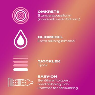 Презервативи Durex Love Sex Pleasure Me, 10 шт