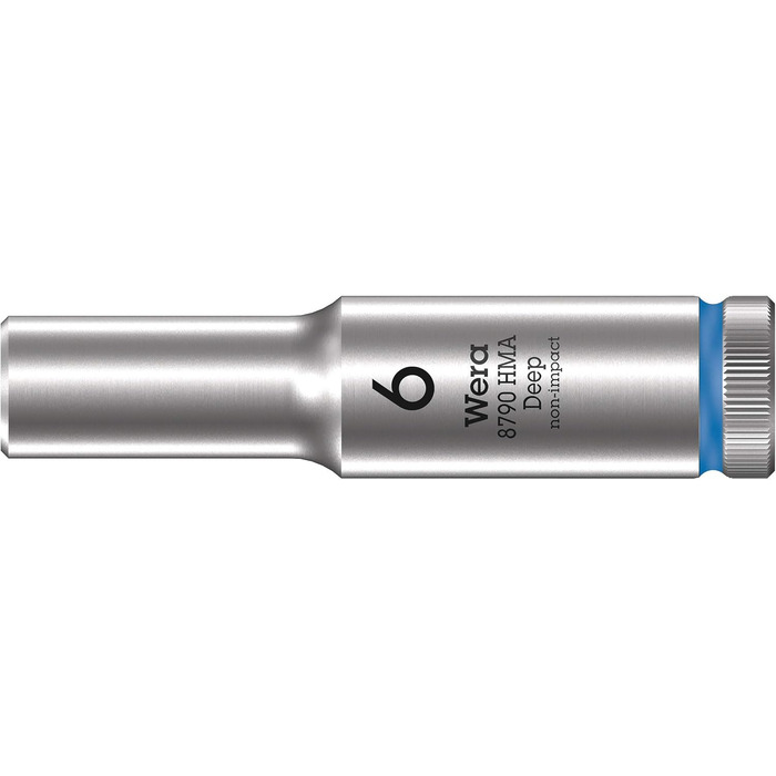 Набір головок Wera 05004525001 Deep, 1/4 привід, 9 предметів