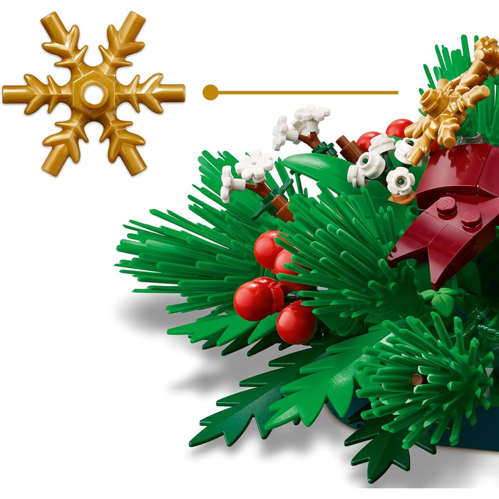 Конструктор LEGO Christmas Arrangement 40743 Різдвяна композиція, 433 деталі