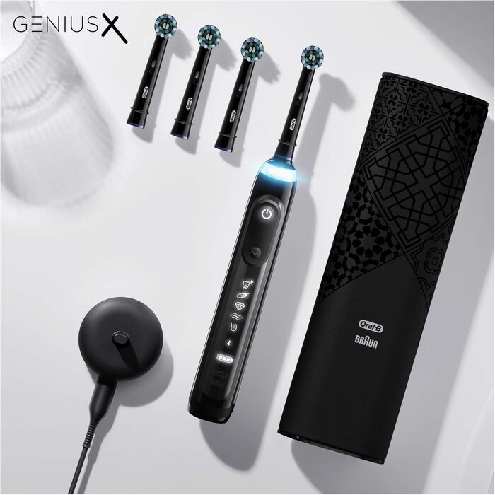 Електрична зубна щітка Oral-B Genius X Luxe Edition 20000 Midnight Black Oral-B Genius X 20000 Luxury Edition Black