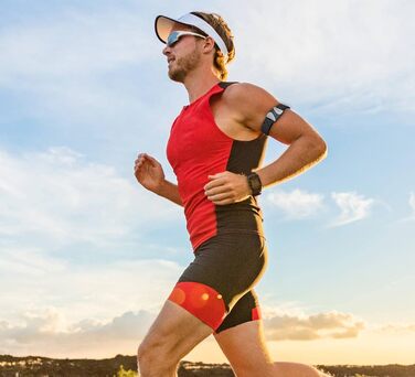 Кардіоспортивний пульсометр, сумісний з Bluetooth/ANT та фітнес-додатками Zwift, Strava, Polar, Wahoo, Rouvy, Peloton, Decathlon, Wahoo, велокомп&39ютером Garmin GPS