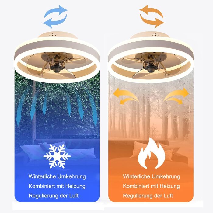 Стельовий вентилятор Wildcat з підсвічуванням, тихий сучасний світлодіодний з пультом дистанційного керування таймером вентилятора