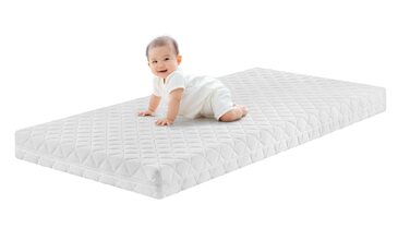 Дитячий матрац Traumnacht BT Kiddy Pure, 70 x 140 см, протестований на наявність шкідливих речовин згідно зі стандартом Oeko-Tex Standard 100, чохол, що не завдає шкоди шкірі, знімний та пральний, виготовлено відповідно до німецьких стандартів якості. Pur
