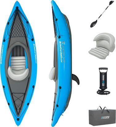 Набір для каяка Bestway Hydro-Force Cove Champion X1 275 x 81 x 45 см