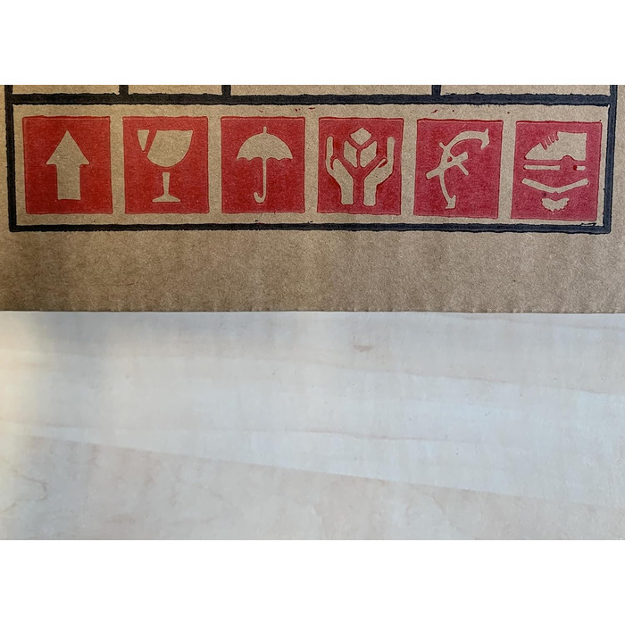 Обідній стіл Euro Tables HOOZ зі скла з безпечним склом 6 мм та скошеним краєм - скляний стіл як обідній/кухонний стіл (90x60x75 см, сатинове покриття) прозорий