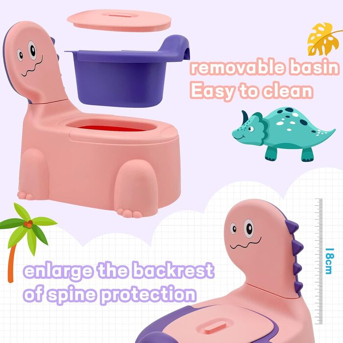 Горщик для дітей Дитячий унітаз Дитячий унітаз Дитячий горщик Динозавр горщик Туалет Горщик Дитячий горщик Дитячий горщик WC горщи