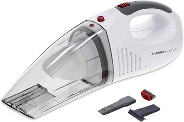 Акумуляторний ручний пилосос SEVERIN 3-в-1 S'POWER для дому та автомобіля, акумуляторний пилосос для сухого та вологого прибирання