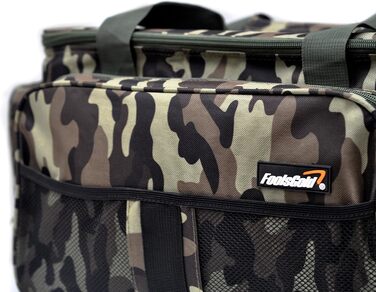 Велика утеплена сумка для риболовлі Carp Bag Camouflage