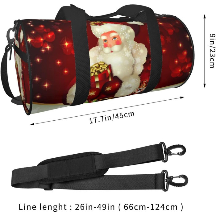 Яскрава дорожня сумка з написом З Різдвом, спортивна сумка для чоловіків та жінок, сумка-мішок, спортивна сумка