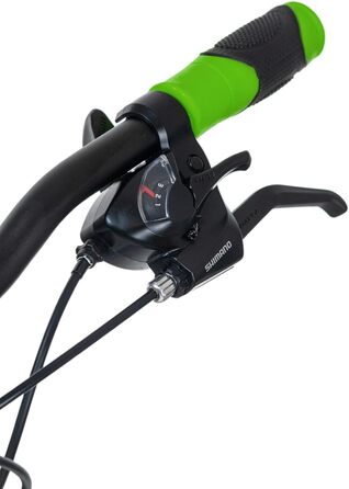 Гірський велосипед KS Cycling Hardtail 27.5&39&39 Morzine 27.5 дюймів, 53 см чорно-зелений