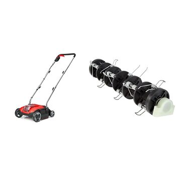 Аератор акумуляторний GC-SC 18/28 Li Power X-Change (18 В, безщітковий двигун, робоча ширина 28 см, 3-ступеневе регулювання глибини, в комплекті запасний аераційний вал)