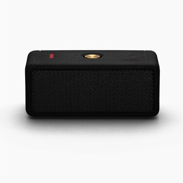Портативна колонка Marshall Emberton II Bluetooth, бездротова, водонепроникна - чорний і латунний Black & Brass Emberton II