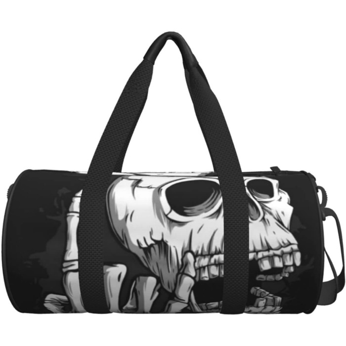 Спортивна дорожня сумка Rock Skull, унісекс, велика сумка для подорожей та спорту