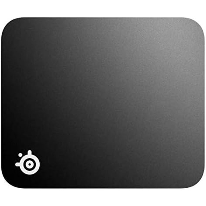 Ігровий килимок для миші - Тканинний - Гумова підкладка - Чорний (250мм x 210мм x 2мм) Маленький звичайний чорний