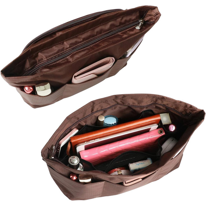 Організатор сумок для сумок Сумки Сумки Внутрішні сумки L Коричневий