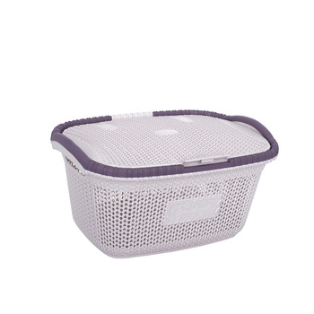 Кошик для білизни з кришкою VIOLET HOUSE POWDER Віолетта (6481527)