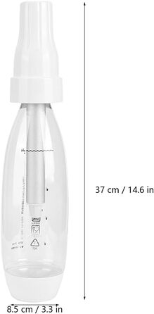 Машина для газованої води, портативний домашній виробник бульбашкової води Домашні газовані напої Машина для холодних напоїв Машина для напоїв