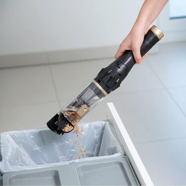 Акумуляторний ручний пилосос без мішка - акумуляторний пилосос з великою кількістю аксесуарів, включаючи довгу гнучку насадку - та