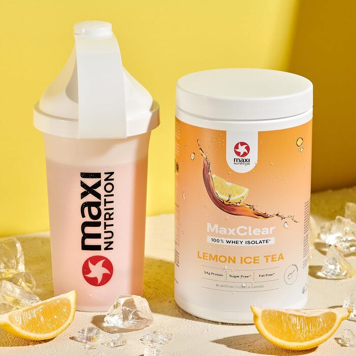 Протеїн MaxClear 100% Whey Isolate, Лимонний холодний чай, 420 г
