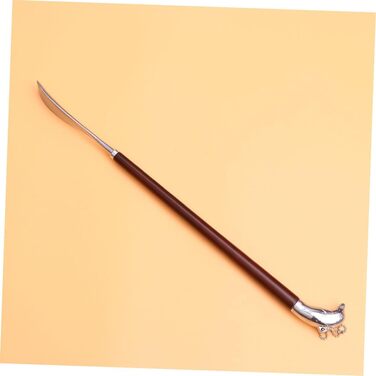 Знімний ріжок для взуття з дерев'яною ручкою Pregnancy Shoehorn Heavy Duty Shoehorn Kids Shoehorn Shoehorn Shoehorn Dolphin Shape Shoehorn Загострений носок, 1 шт.