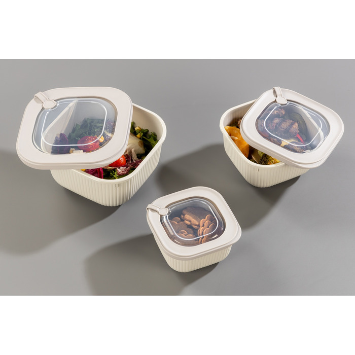 Контейнер 1,1 л Line Box Bej Idea Home