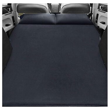 Автомобільний надувний матрац для VW ID.7 (ID7) 2023-2024, портативний, товстіший надувний матрац, надувна подушка заднього сидіння, надувна подушка багажника, для подорожей, комфортний, A