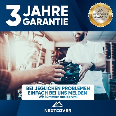 Комплект велосипедних ліхтарів NEXTCOVER із сенсором LightSense та 11 годин автономної роботи від акумулятора I Заряджається від USB та водонепроникний I Схвалено StVZO I Передній світлодіодний велосипедний ліхтар I Велосипедний ліхтар та задній велосипед