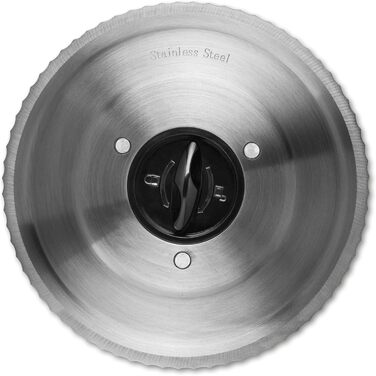 Хліборізка Складний електричний слайсер, ковбасний слайсер, запобіжна ручка, лезо з нержавіючої сталі 170 мм, регулятор товщини від 0 до 15 мм, 150 Вт, 0918 Katana