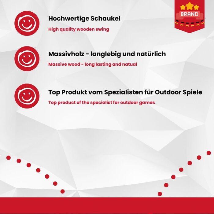 Дитячі дерев'яні гойдалки Гойдалка-кінь Гойдалка решітка Гойдалка дитяча - 6557