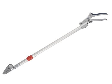 Садові ножиці Spear & Jackson 8200RS Razorsharp Easy Reach для важкодоступних фруктів та квітів, обертове обхідне лезо, вуглецева сталь з PTFE-покриттям, легка довга ручка